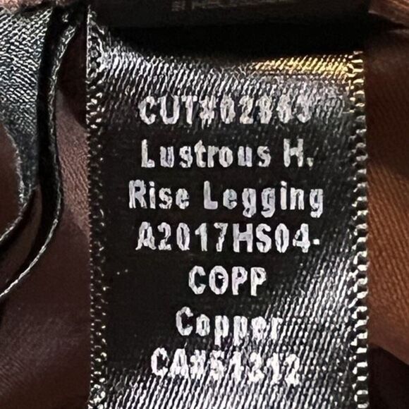 Koral 3pc Yoga Lustrous High Rise Scuba Leggings Logo Muscle Tank Set Small - Picture 8 of 9